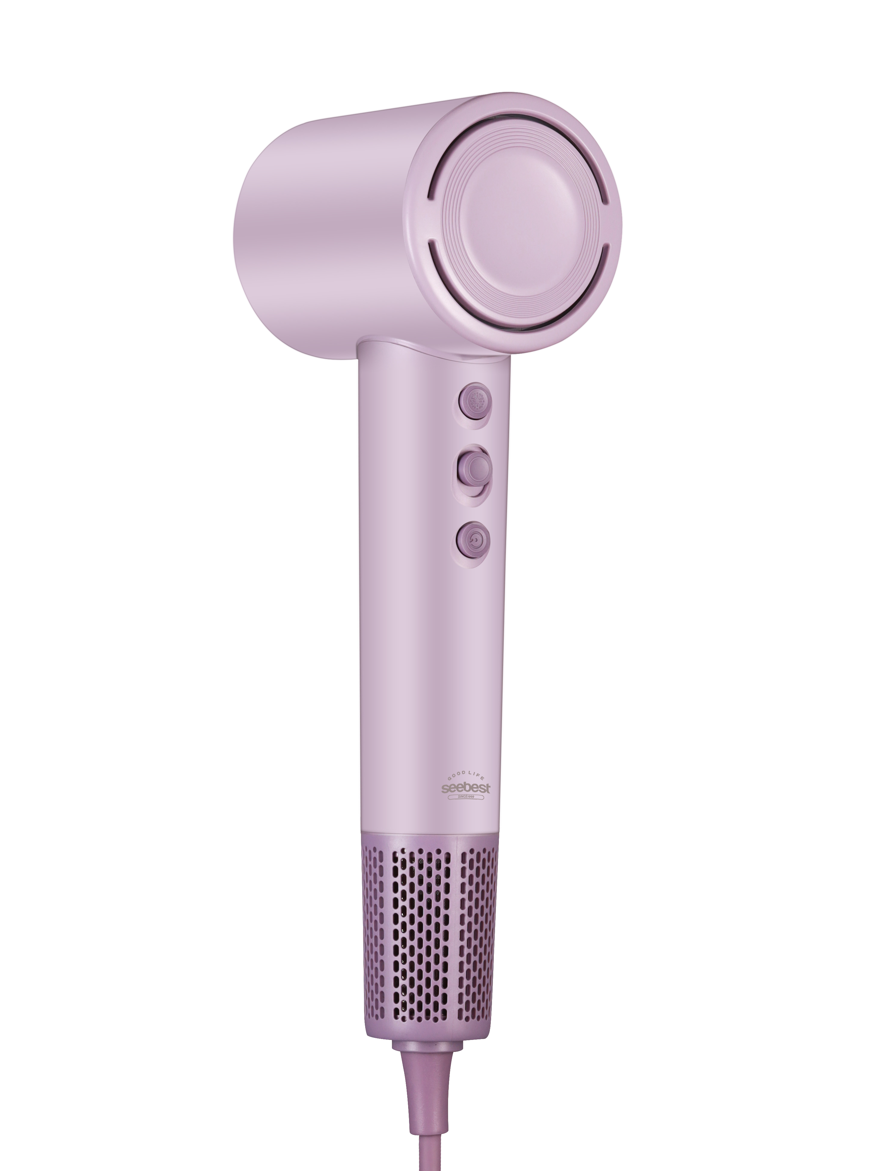 High Speed Hair Dryer - 110,000 RPM 3-Phase Brushless Motor, 4-Color Temp Ring, 10M Anions Anti-Static, 58dB Ultra-Quiet, NTC Auto Temp Control | 5X Safety, Cold Air Mode
