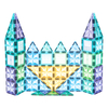 Starshine Magnetic Tiles 60PCS Set - Colorful 3D Geometric Building Blocks for Creative STEM Construction Play
