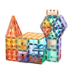 Starshine 100PCS Magnetic Tiles Set - Colorful 3D Geometric Magnetic Building Blocks for Creative STEM Construction & Learning