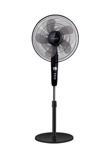 Adjustable Floor Fan with 2 - Hour Timer: PP Semi - Permeable Blades for Even Airflow & Flexible Angle Adjustment
