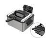 Premium Stainless Steel Deep Fryer with Removable Basket - Perfect for Crispy Fried Food