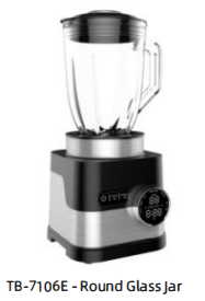 High-Performance Table Blender - Durable Countertop Blender with Variable Speeds & Stainless Steel Blades for Smooth Blending