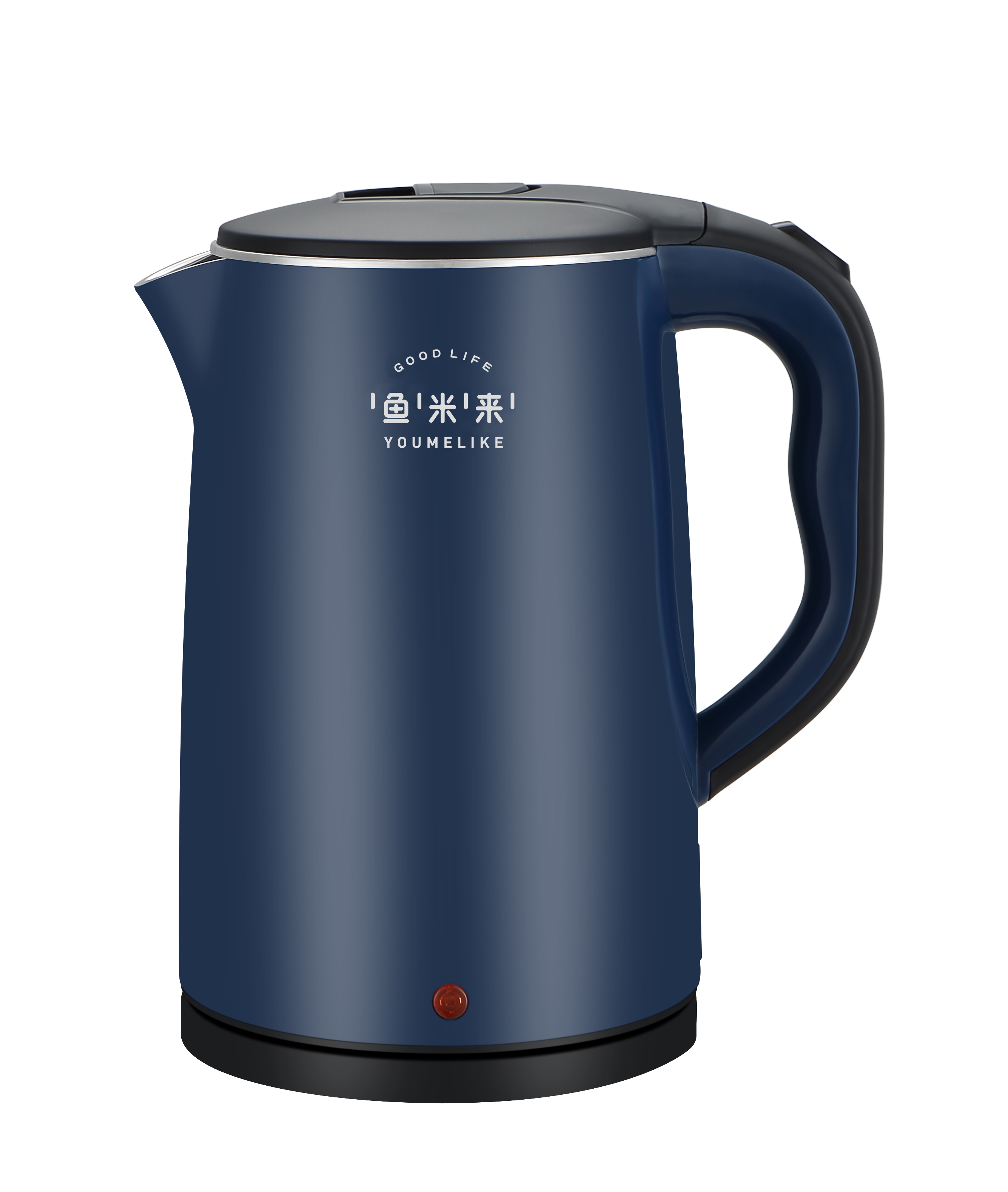 Electric Kettle: All - Steel Stylish Build, One - Click Operation & Easy - Clean Large Caliber, Triple Power - Off Safety