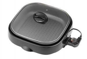 High - Performance Electric Skillet, Non - stick Cooking Surface for Easy Meals & Quick Clean - up
