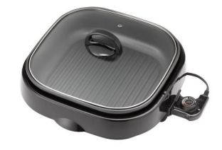 High - Performance Electric Skillet, Non - stick Cooking Surface for Easy Meals & Quick Clean - up