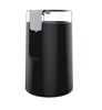 Sleek Black Electric Coffee Grinder - Precision Burr Milling for Fresh, Aromatic Grounds at Home or Cafe