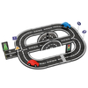 Magnetic Building Tiles Set with Road Track - STEM Construction Toy for Kids, Includes Cars & Traffic Signs