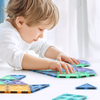 Starshine Magnetic Tiles 60PCS Set - Colorful 3D Geometric Building Blocks for Creative STEM Construction Play