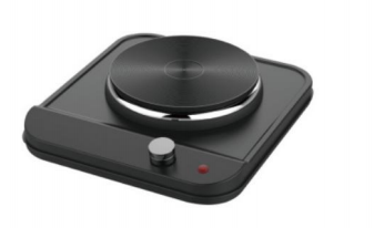Compact Single Solid Hot Plate: Instant Heat - up & Precise Temperature Control for Convenient Cooking