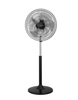  Adjustable Height Floor Fan: Metal Aluminum 3 - Blades, Oscillating & Tilt - Adjustable, with Reliable Copper - Wire Motor