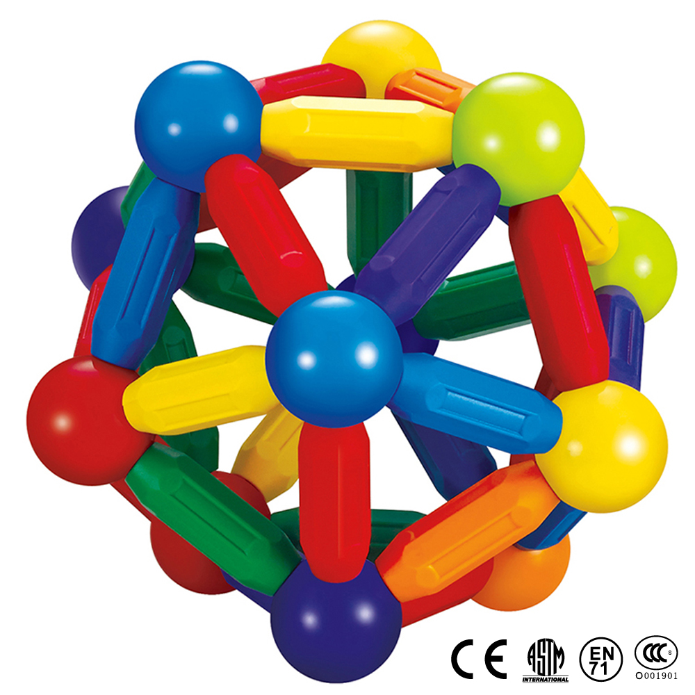 Educational Magnetic Building Blocks Set -Toy for Kids Age 3+
