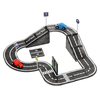 Magnetic Building Tiles Set with Road Track - STEM Construction Toy for Kids, Includes Cars & Traffic Signs