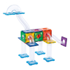Magnetic Marble Run 60PCS Set - 3D Magnetic Track Building Blocks with Clear Tubes & Ramps for STEM Learning