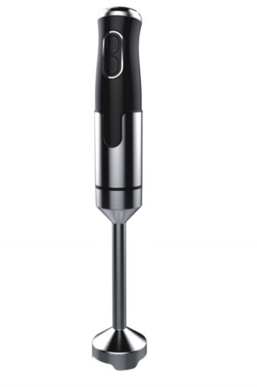 Modern Stainless Steel Hand Blender - Ergonomic Immersion Blender with Variable Speed for Precision Blending